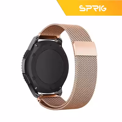 بند اسپریگ مدل Milanese TW مناسب برای ساعت هوشمند آمازفیت pace / Solar LS05 / Imilab KW66