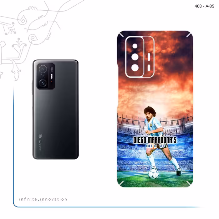 برچسب پوششی ماهوت مدل Diego Maradona مناسب برای گوشی موبایل شیائومی 11T 5G