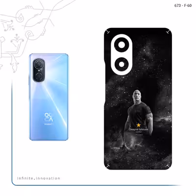 برچسب پوششی ماهوت مدل Dwayne Johnson مناسب برای گوشی موبایل هوآوی Nova 9 SE