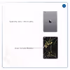 برچسب پوششی ماهوت مدل Graphite-Gold-Marble مناسب برای تبلت اپل iPad mini 2 2013 A1489