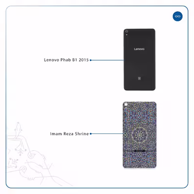 برچسب پوششی ماهوت مدل Iran-Tile6 مناسب برای تبلت لنوو Phab B1 2015
