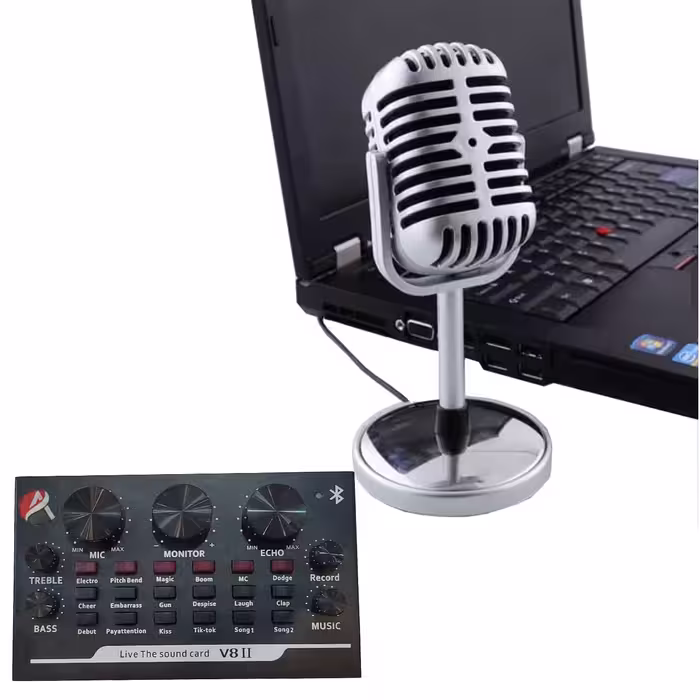 میکروفون کندانسر کیو وای اچ مدل V2