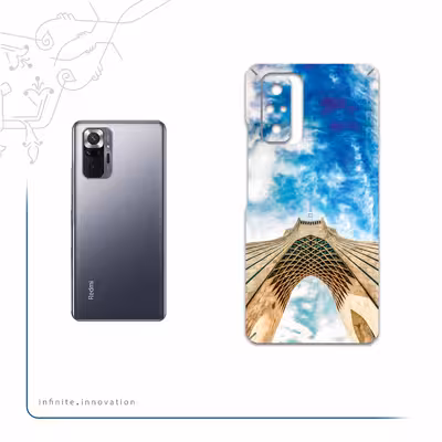 برچسب پوششی ماهوت مدل AZADI-Tower مناسب برای گوشی موبایل شیائومی Redmi Note 10 Pro Max