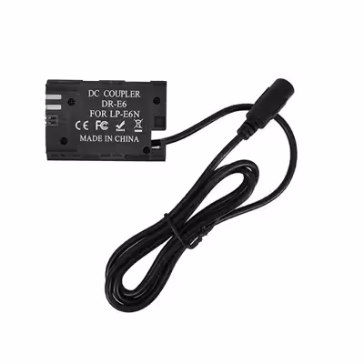 شارژر باتری دوربین مدل برق مستقیم LP-E6-AC-EU