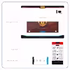 برچسب پوششی ماهوت مدل Manchester-United مناسب برای تبلت سامسونگ Galaxy Tab S 10.5 2014 T805