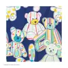 ملحفه آدنو مدل Ted کد IR85 یک نفره سایز 100x150 سانتی متر