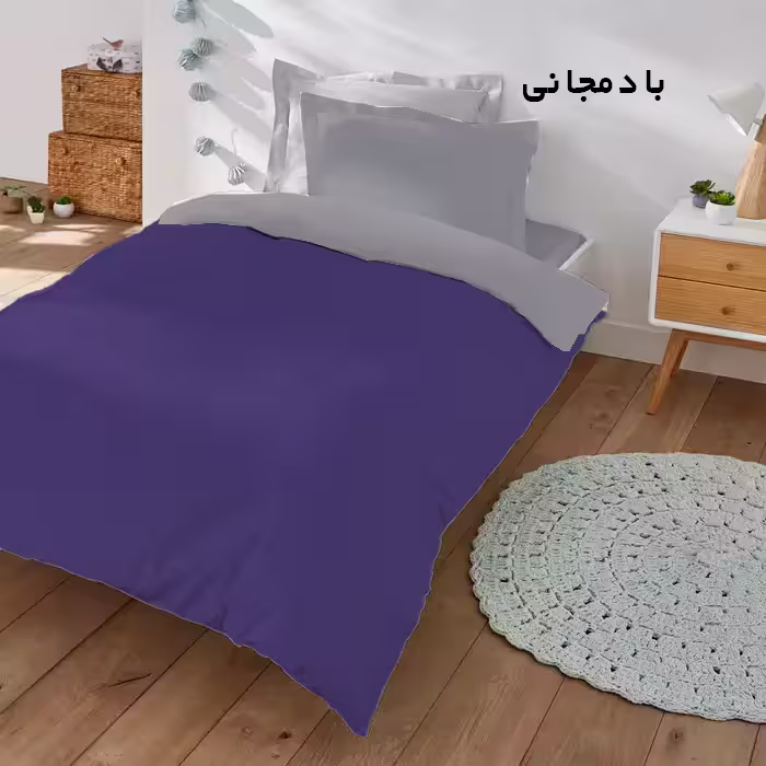 سرویس ملحفه تهران خواب مدل دورو کد 90 t یک نفره سه تکه