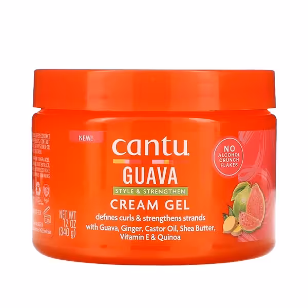 کرم ژل حالت دهنده گوآوا کنتو حجم 340 گرم Cantu Guava Curl Style and Strengthen Cream Gel