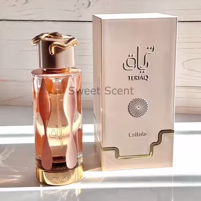 عطر ادکلن لطافه تریاق اصل | Lattafa Teriaq در حجم 10 و 100 میل(اورجینال)