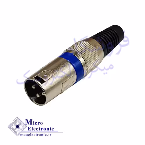 فیش کنون XLR نری سرکابلی دو رنگ