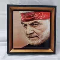 تابلو دیواری طرح سردار شهید حاج قاسم سلیمانی 2