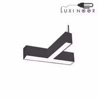 چراع لاینر آویز طرح تی 240 وات FEC-120/80M-L5050T