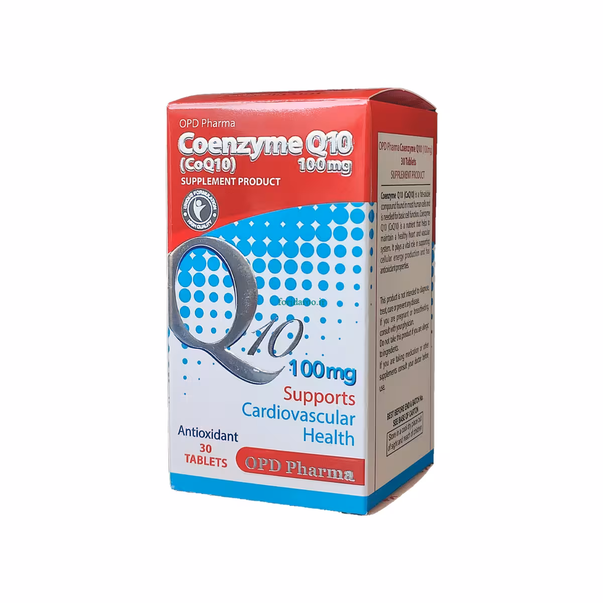 قرص کو آنزیم کیوتن 100 میلی گرم او پی دی فارما (30 عدد)