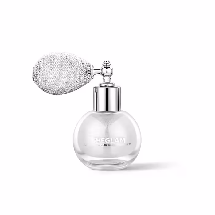 اسپری هایلایتر بدن، مو و صورت شیگلم طوسی (Glow Highlighting body Mist Sheglam)