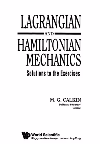خرید و دانلود نسخه کامل کتاب Lagrangian and Hamiltonian mechanics. Solutions to exercises