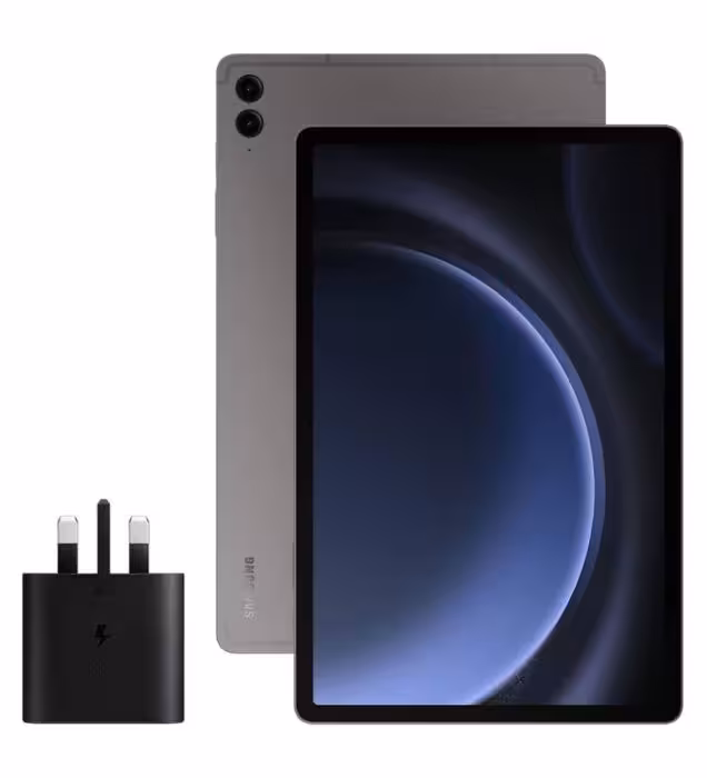 خرید تبلت سامسونگ مدل گلکسی Tab S9 FE Plus 5G ظرفیت 128 گیگابایت رم 8 گیگابایت تک سیم کارت به همراه شارژر قیمت روز