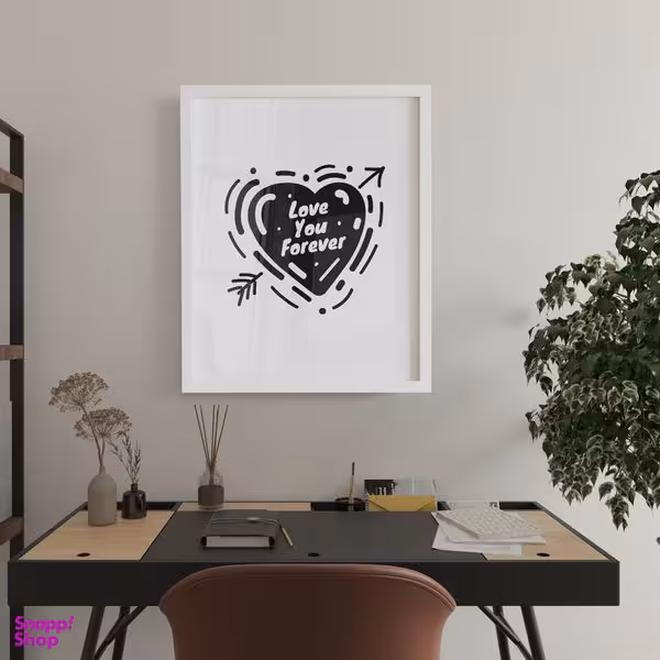 تابلو مدل نوشته انگلیسی طرح LOVE کد 321