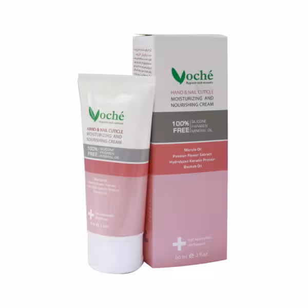 کرم مرطوب کننده  دست و ناخن وچه Voche Hand & Nail Cuticle Cream