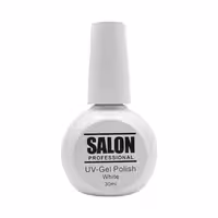 لاک ژل سفید ناخن 30 میل سالن SALON