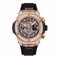 ساعت مچی مردانه هابلوت Hublot Big Bang Unico Chronograph 42mm Diamond Dial