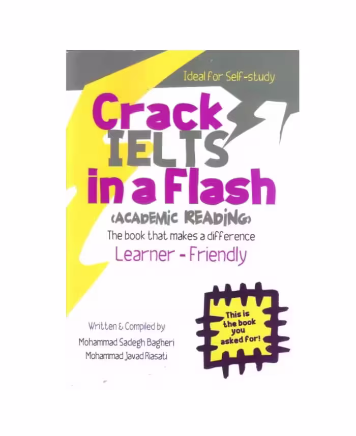 کتاب Crack IELTS in a flash academic reading