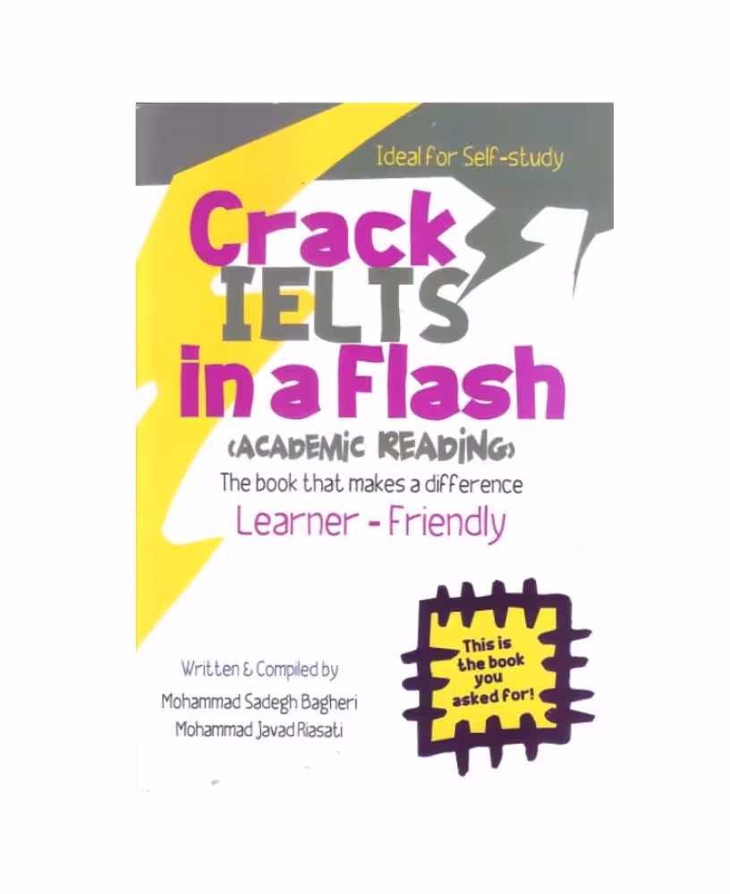 کتاب Crack IELTS in a flash academic reading