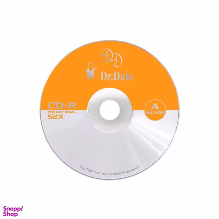 سی دی خام دکتر دیتا مدل CD-R پک 50 عددی