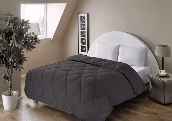 لحاف لایت طوسی تیره