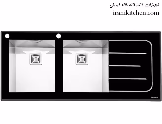 سینک ایلیا استیل مدل 8022 توکار