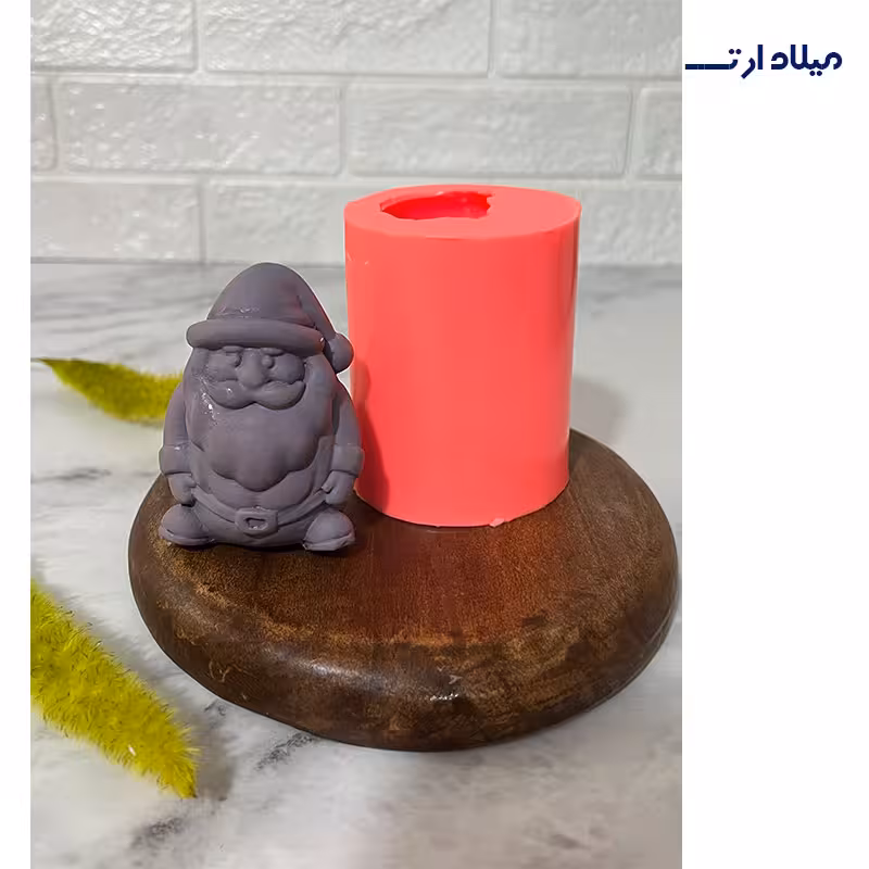 قالب سیلیکونی بابانوِئل چاق ارتفاع8سانت