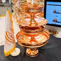 ست پذیرایی مسی 4 پارچه 