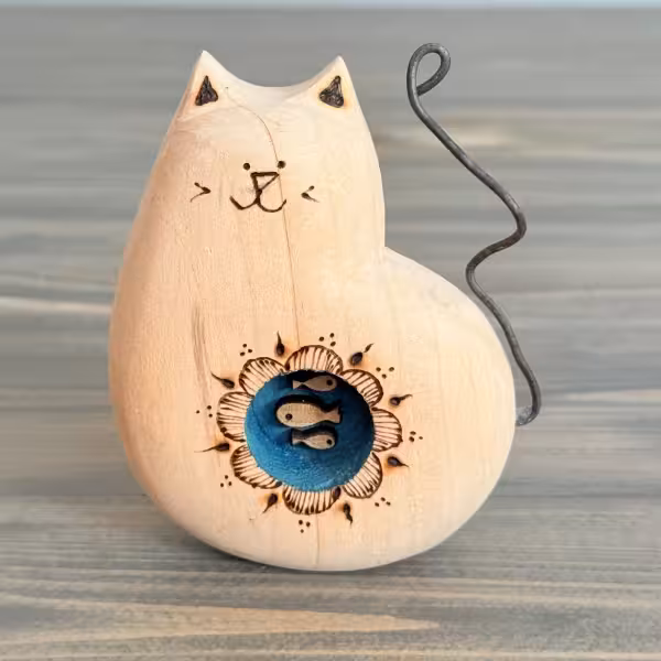 مجسمه گربه بزرگ طرح یک