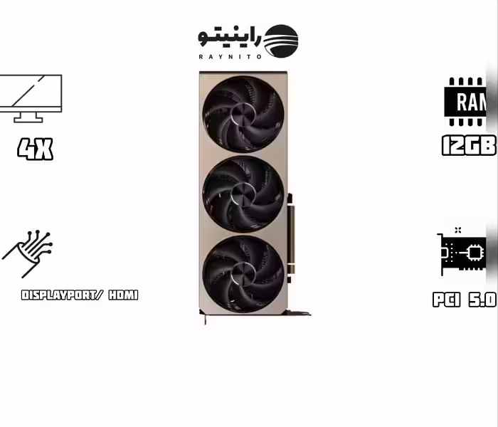 کارت گرافیک GeForce RTXGeForce RTX  5070 12G INSPIRE 3X OC  برند ام اس آی