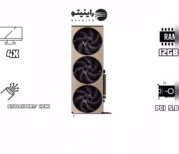 کارت گرافیک GeForce RTXGeForce RTX  5070 12G INSPIRE 3X OC  برند ام اس آی