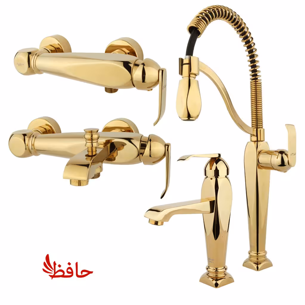 ست شیرالات راسان مدل آلیس طلایی