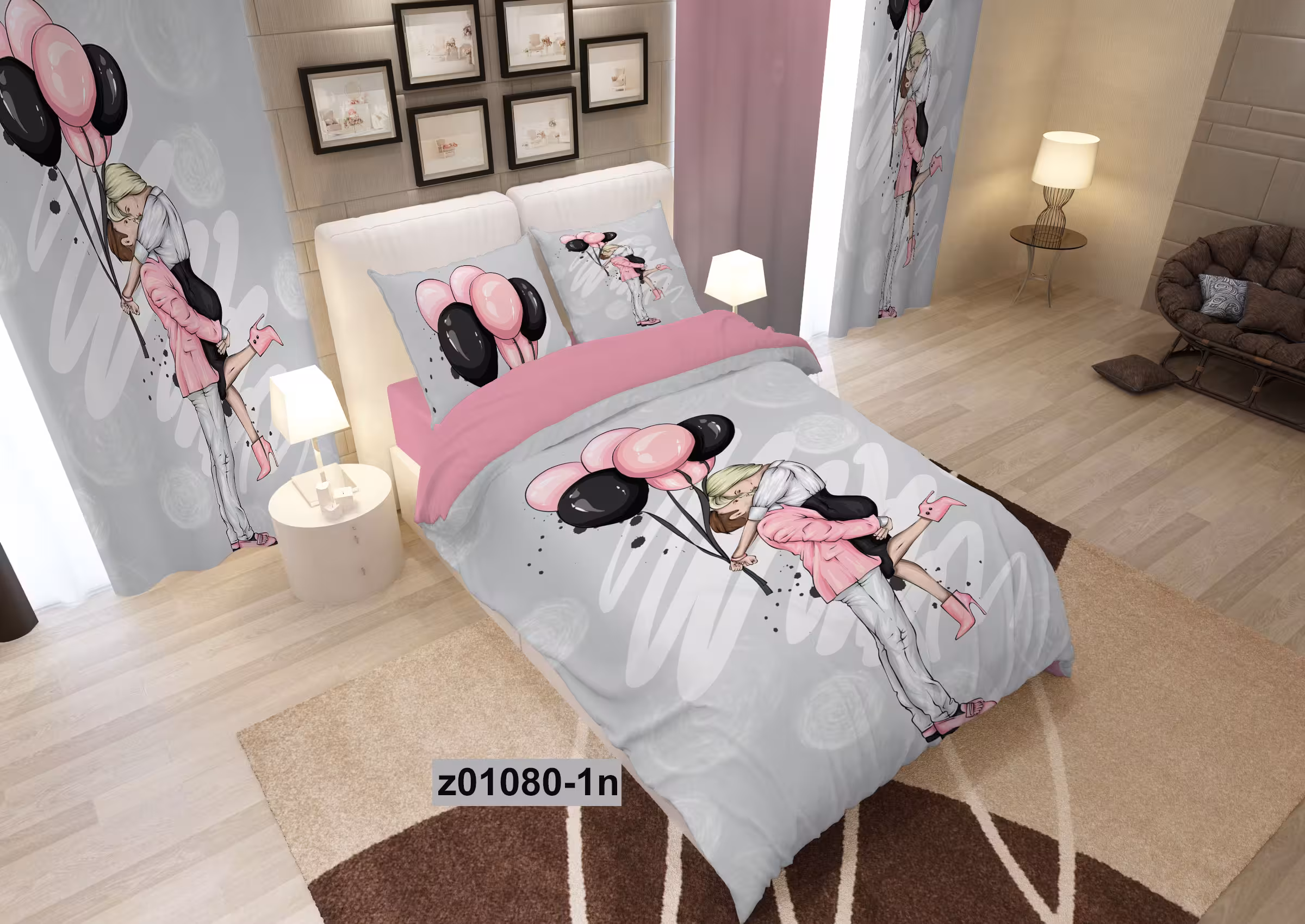 لحاف روتختی تنسل سه بعدی (3D) کالای خواب متین کد 1080