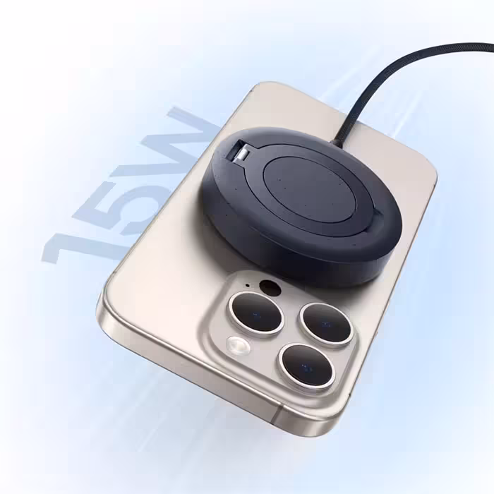 شارژر بی سیم 15 وات بیسوس مدل Simple Mini4