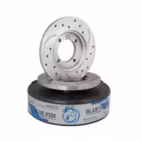 دیسک ترمز سوراخدار پراید- پراید وانت بلو فاکس BLUE FOX (جفت)