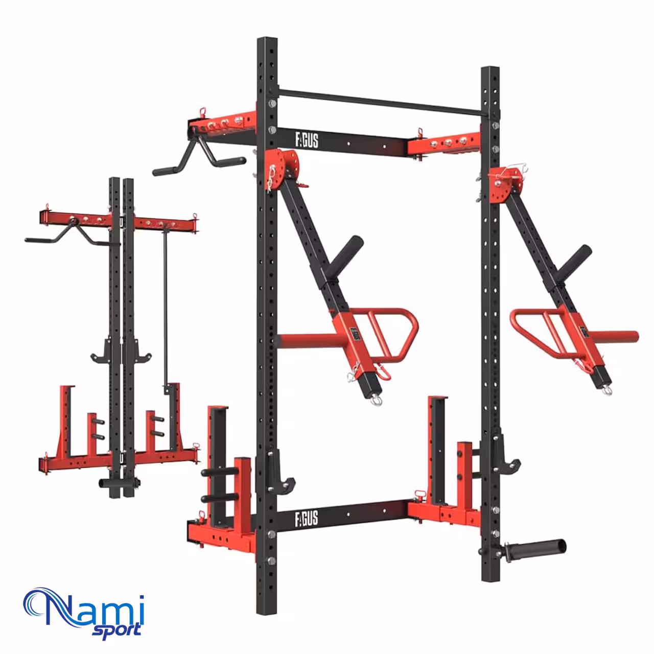 دستگاه بدنسازی دیواری تاشو با طرح جامر آرم