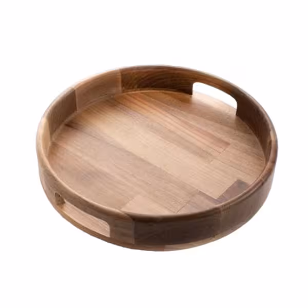 سینی گرد دسته دار بزرگ آماهوم