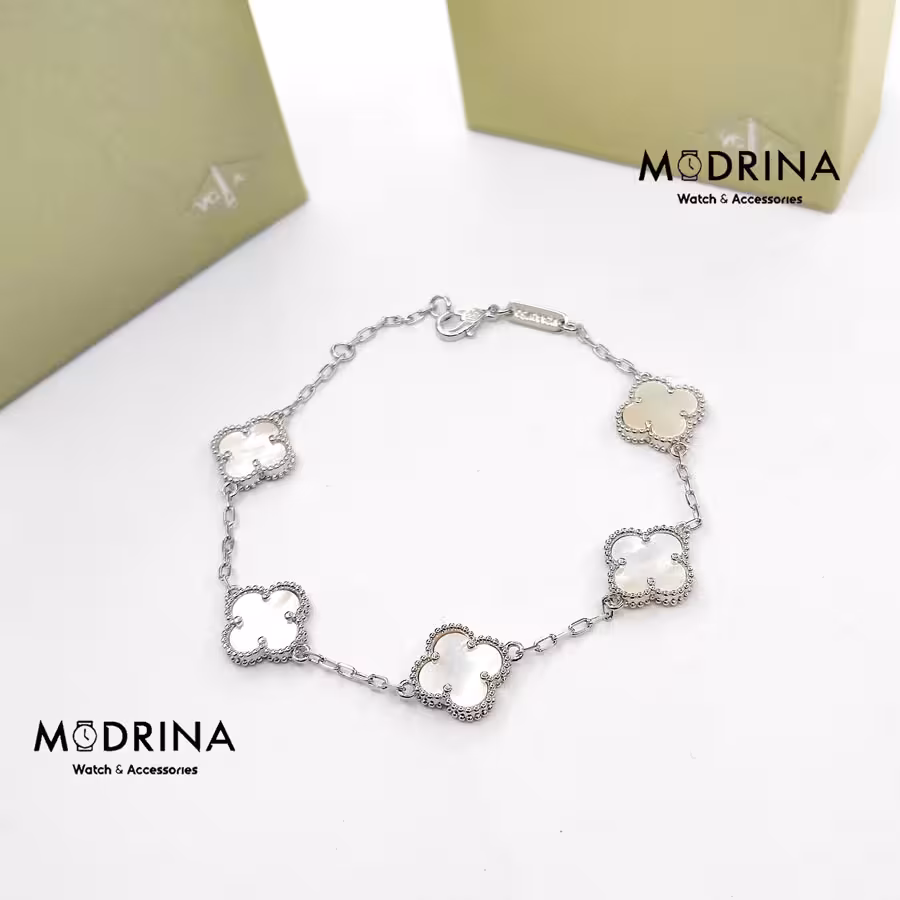 دستبند ون کلیف صدفی