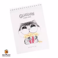 دفتر طراحی 40 برگ طرح گربه لانگو (Lango)