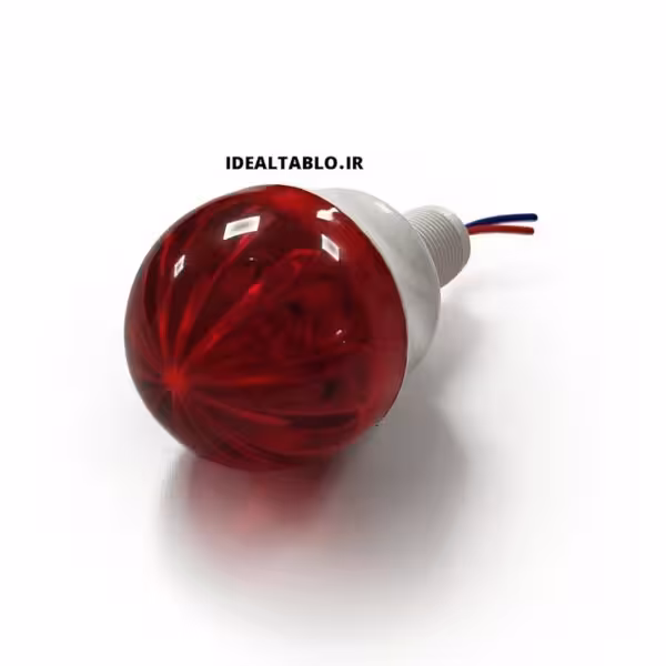 لاسوگاسی خورشیدی قرمز 4.5 سانت پایه دار