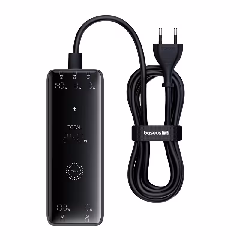 هاب شارژر 5 پورت بیسوس Baseus PD3.1 Simultaneous Charging Hub 240W