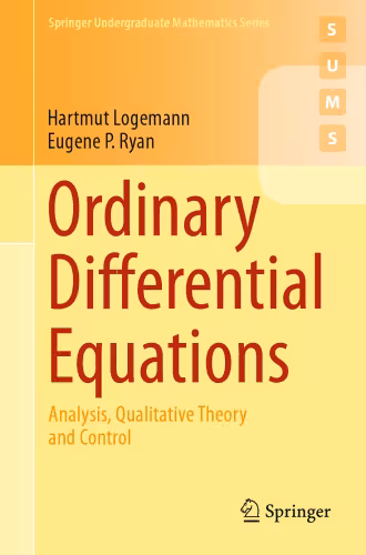 خرید و دانلود نسخه کامل کتاب Ordinary Differential Equations: Analysis, Qualitative Theory and Control