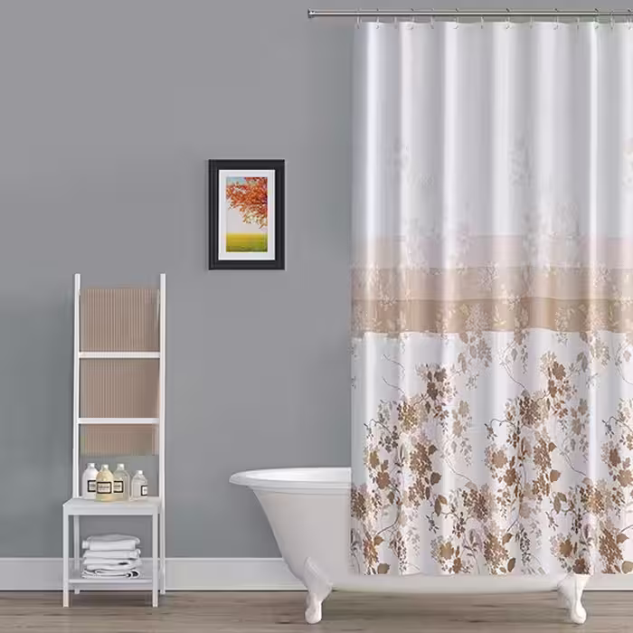 پرده حمام کد TOR-4131 سایز 200×180 سانتی متر
