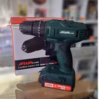 دریل پیچ گوشتی چکشی شارژی آروا 20 ولت مدل 5857