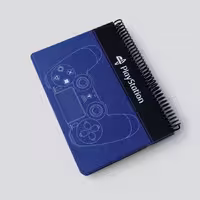 دفتر خط‌ دار 100 برگ پلی استیشن آبی لانگو (Lango)