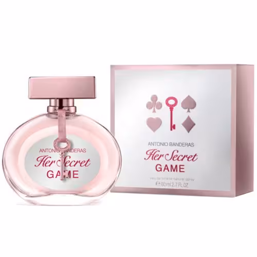 عطر و ادکلن زنانه آنتونیو باندراس هر سکرت گیم ادوتویلت ANTONIO BANDERAS HER SECRET GAME EDT FOR WOMEN