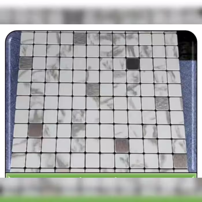 تایل بین کابینتی (کدE3)30در30 cm ضخامت 2میل، پشت چسبدار کاملآ نسوز و ضدآب (پس کرایه)